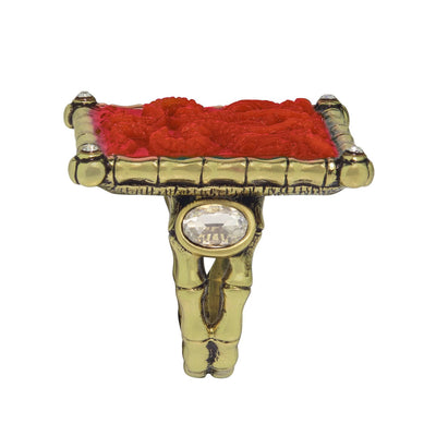 HEIDI DAUS®"Lots of Luck Dragon" Crystal  Dragon Ring