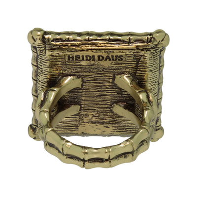 HEIDI DAUS®"Lots of Luck Dragon" Crystal  Dragon Ring
