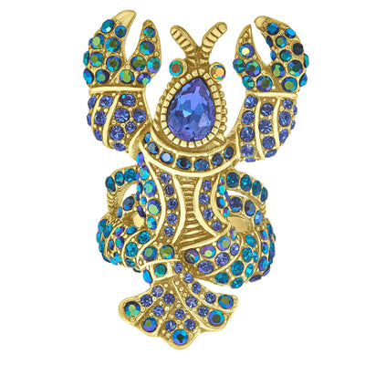 HEIDI DAUS®"Lobster Tales" Crystal Lobster Ring