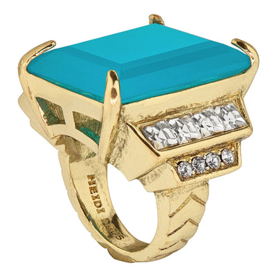 HEIDI DAUS® "Rock Ensemble" Crystal Deco Ring