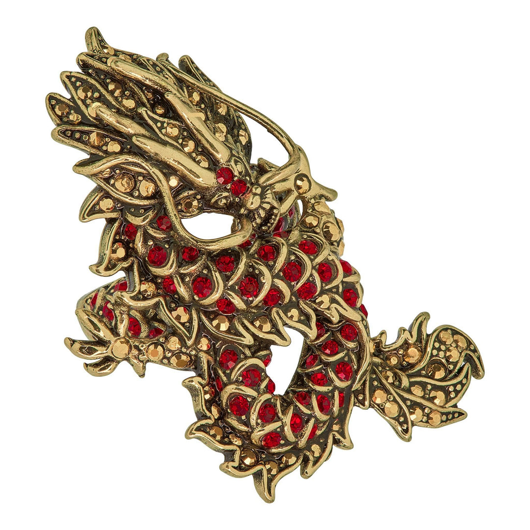 Heidi Daus®"Empress of the Flame" Crystal Dragon Ring HEIDI DAUS®