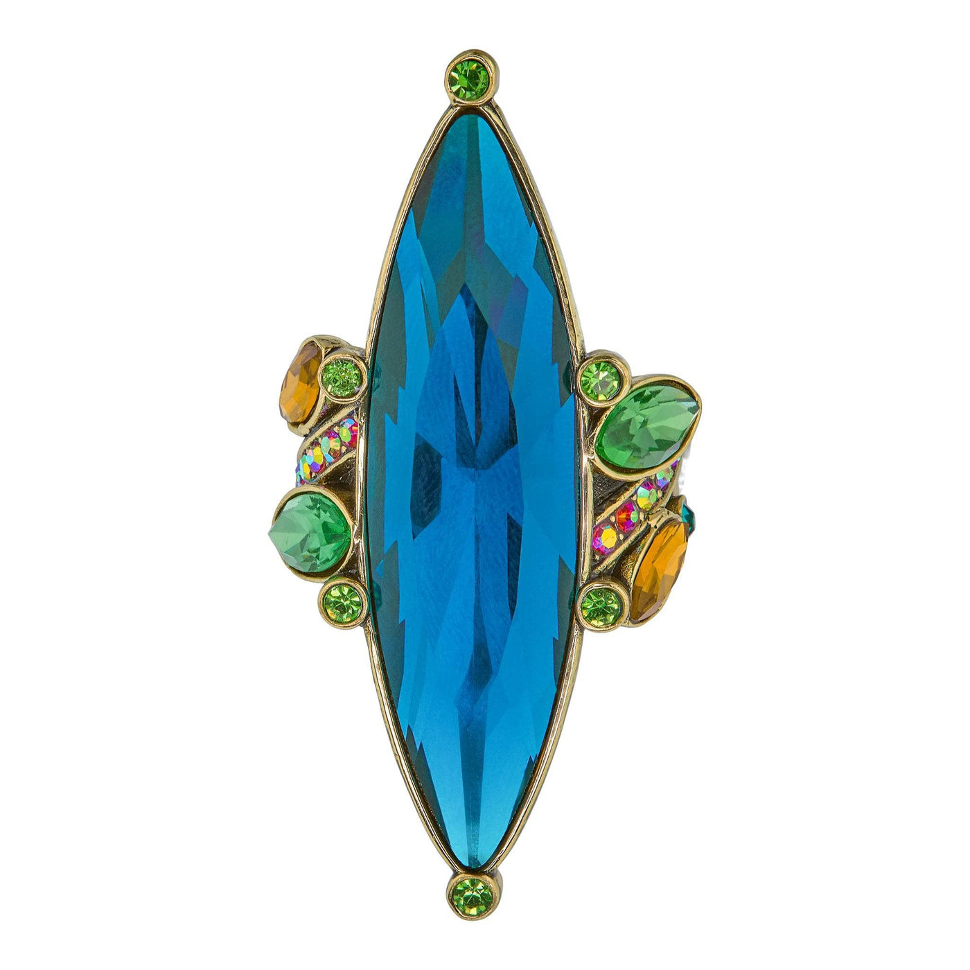 Heidi Daus®"Alluring Garden" Crystal Statement Ring