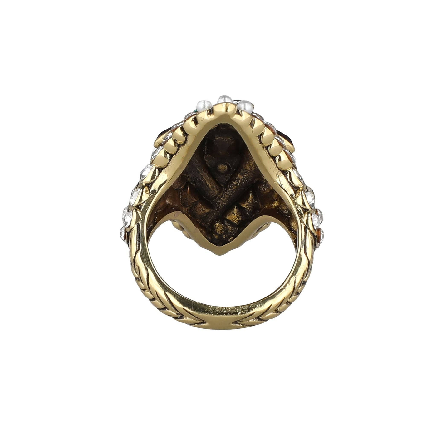 HEIDI DAUS®"From The Vault" Crystal Art Deco Ring