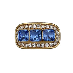 HEIDI DAUS® “Posh Classic” Crystal Art Deco Cocktail Ring