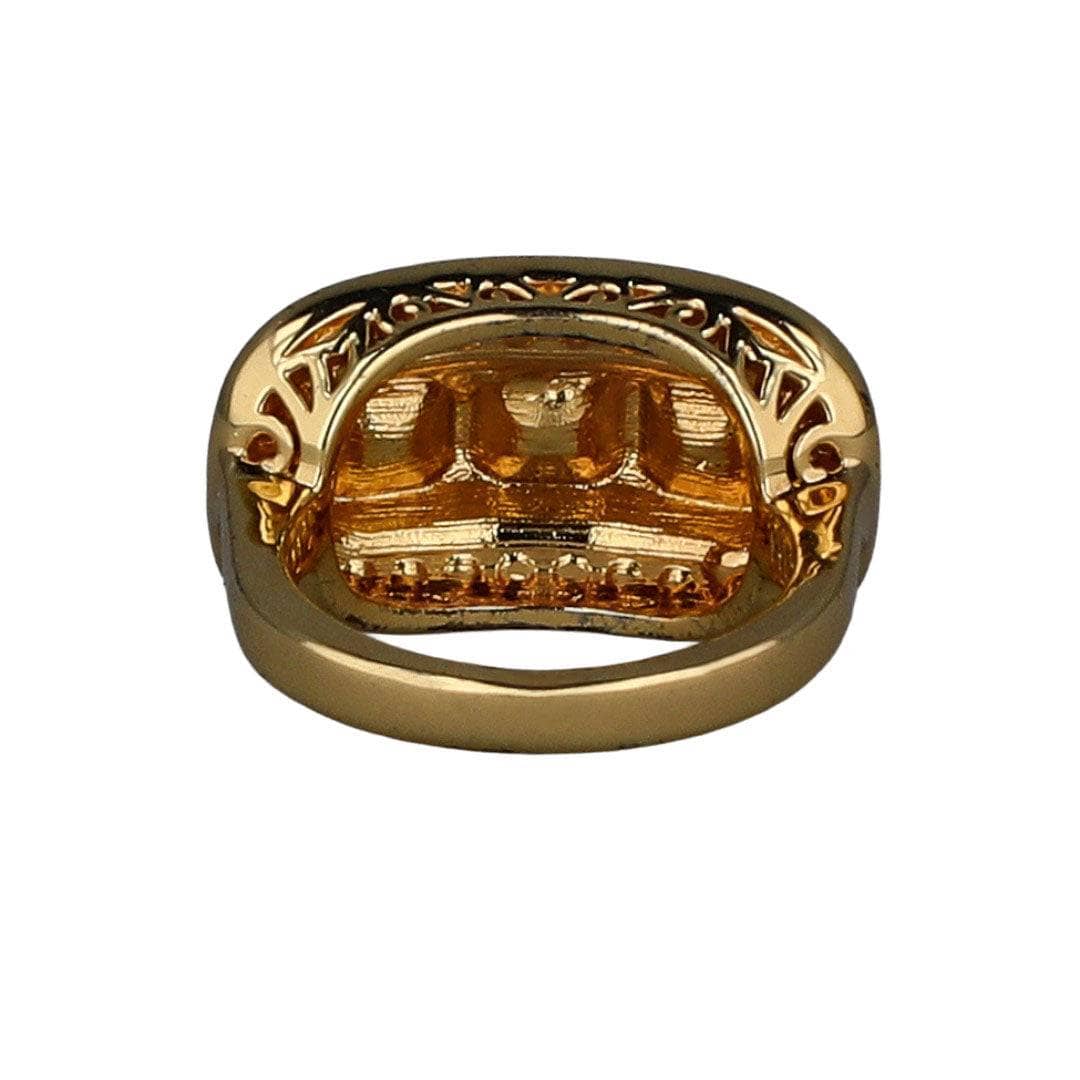 HEIDI DAUS®"Posh Classic" Crystal Art Deco Ring