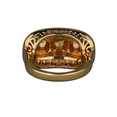 HEIDI DAUS®"Posh Classic" Crystal Art Deco Ring