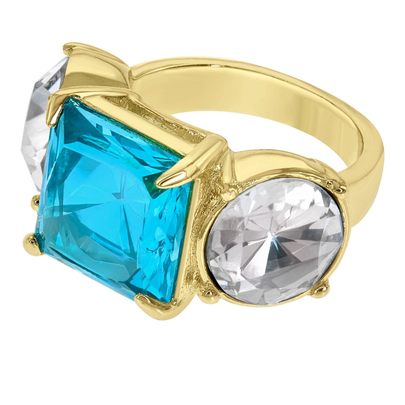 Heidi Daus® "The Golden Age" Crystal Deco Ring