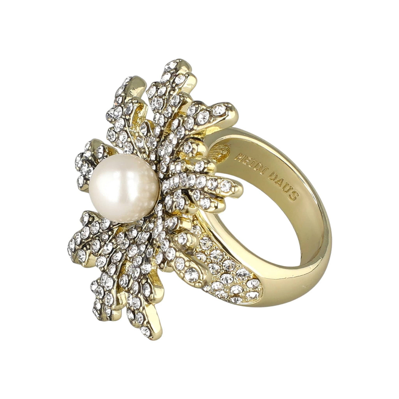 HEIDI DAUS® "Winter Wonderland" Crystal Snowflake Ring