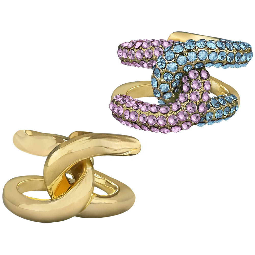 HEIDI DAUS®"Embrace" Interchangeable Crystal Ring Set HEIDI DAUS®