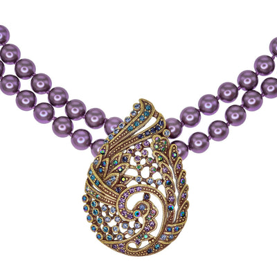 Heidi Daus® "Teared Tapestry" Paisley Necklace & Earring Set