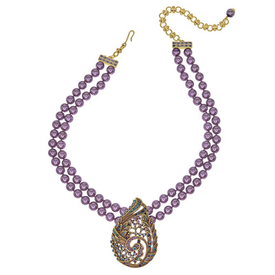 Heidi Daus® "Teared Tapestry" Paisley Necklace & Earring Set