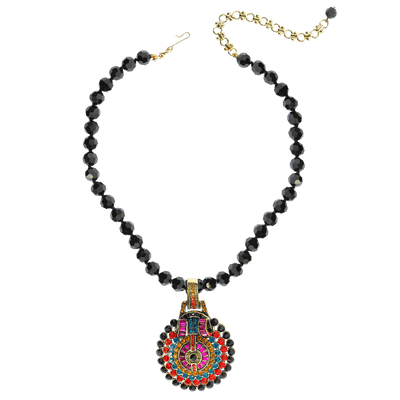 Heidi Daus®"Guilty Pleasure" Beaded Crystal Magnetic Enhancer Necklace HEIDI DAUS®