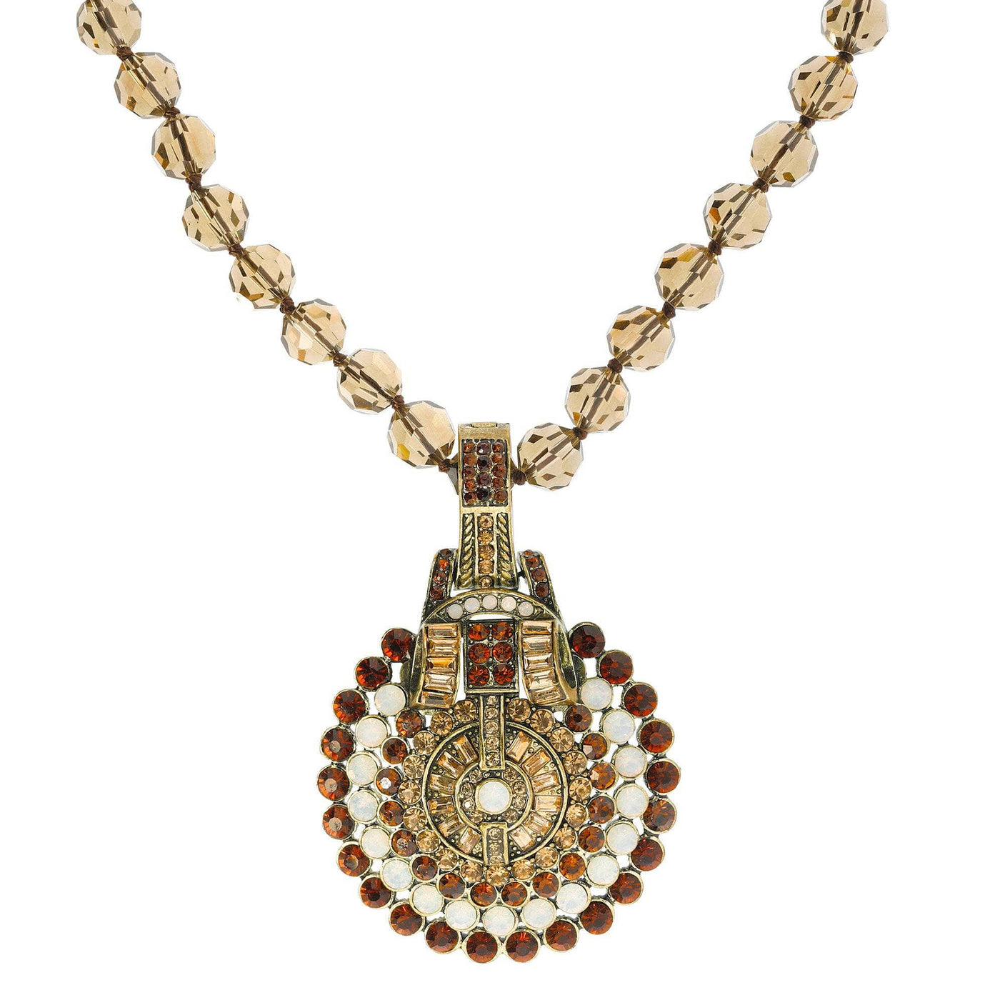 Heidi Daus®"Guilty Pleasure" Beaded Crystal Magnetic Enhancer Necklace HEIDI DAUS®
