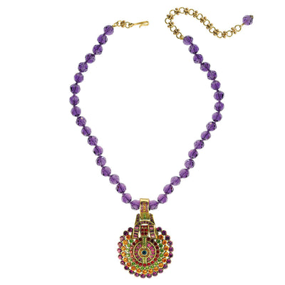 Heidi Daus®"Guilty Pleasure" Beaded Crystal Magnetic Enhancer Necklace HEIDI DAUS®