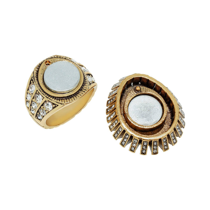 Heidi Daus® "Enchante" Crystal Magnetic Interchangeable Ring Set HEIDI DAUS®