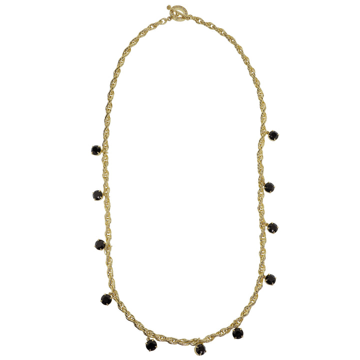 Heidi Daus®"Atlantis Legend" Crystal Chain Deco Necklace Set HEIDI DAUS®