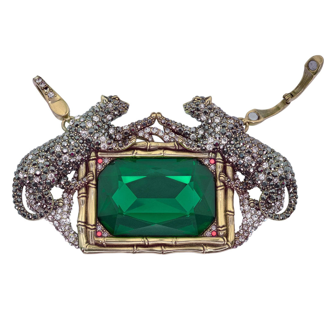 Luxe Leopard Crystal Interchangeable Necklace Set – HEIDI DAUS®