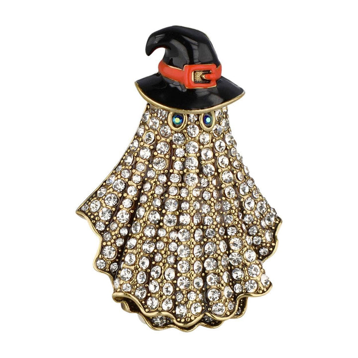 Heidi Daus® “Haunted Harvest Sparkle Trio” Halloween Crystal Pin