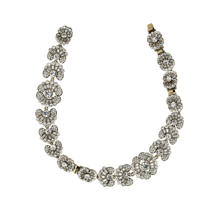 HEIDI DAUS® "Gala Glam" Crystal Convertible Art Deco Necklace