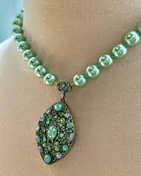HEIDI DAUS®"Sparkling Storyteller" Beaded Crystal Locket Necklace
