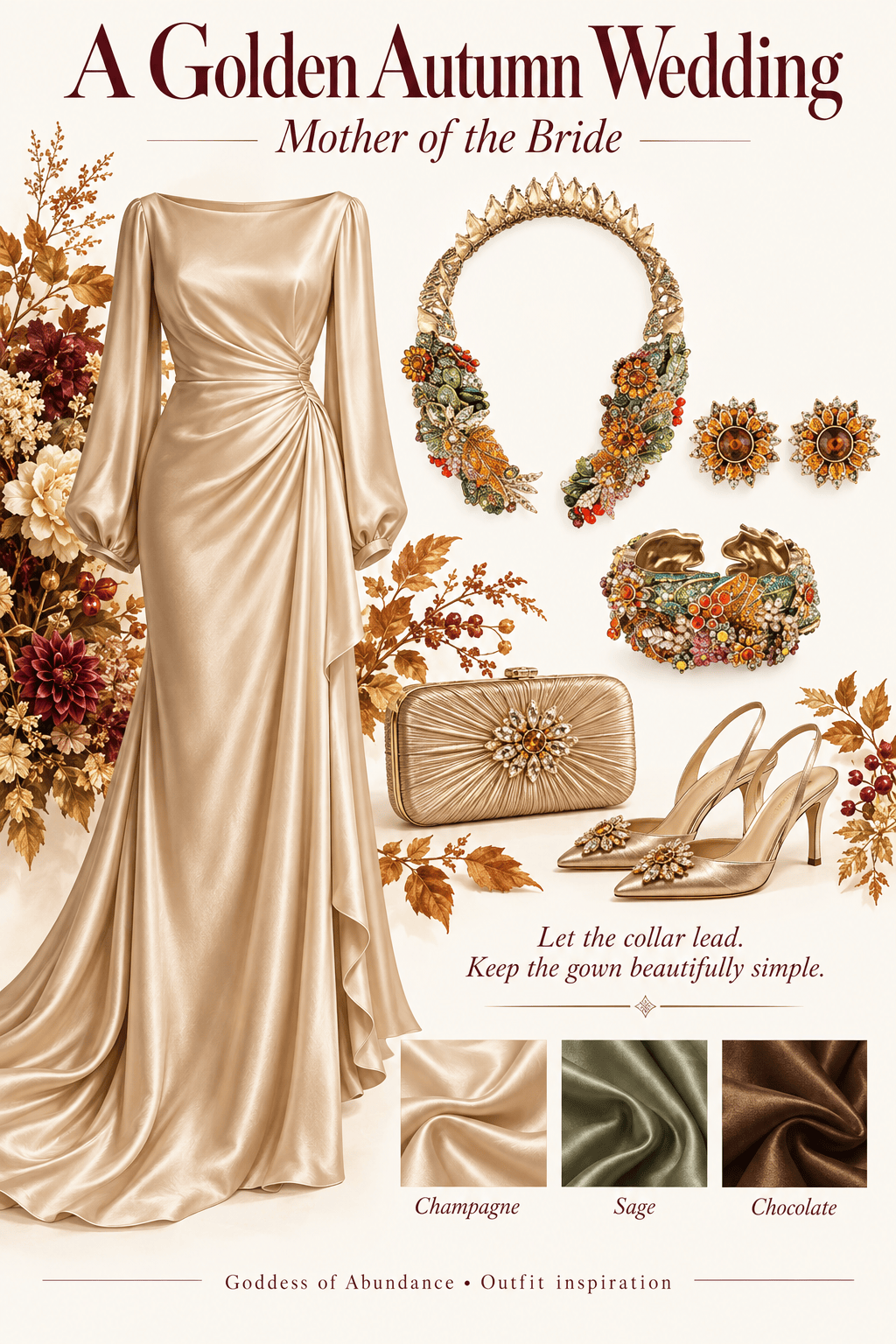 An autumn wedding to remember