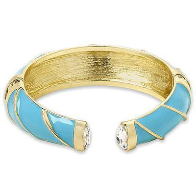HEIDI DAUS®"The Perfect Wave" Enamel & Crystal Bracelet