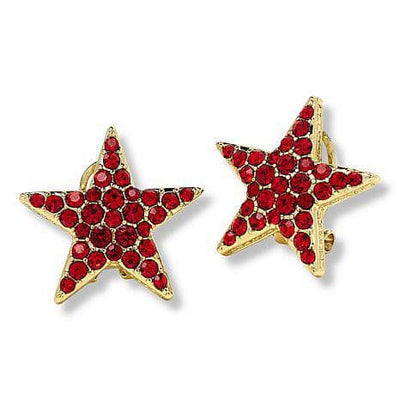HEIDI DAUS®"Stars" Crystal Button Star Earrings