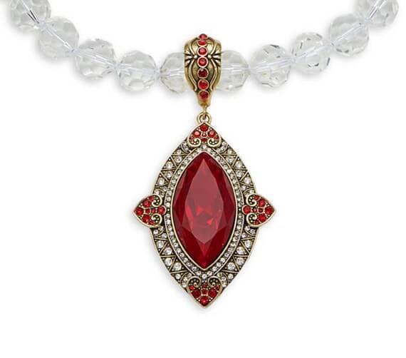 HEIDI DAUS®"Hearts Of Marquise" Beaded Crystal Heart Necklace