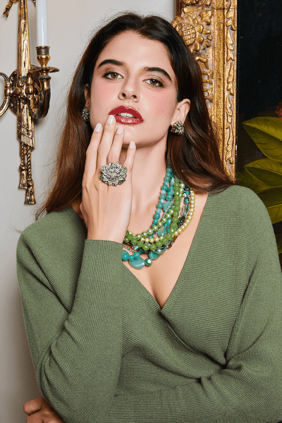 Heidi Daus®"Late Bloomer" Crystal Flower Ring