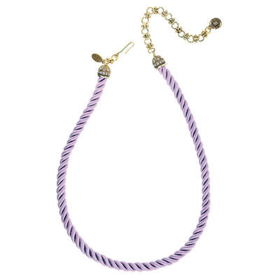Heidi Daus®"Elegant Essentials" Pin Enhancer Cord Necklace