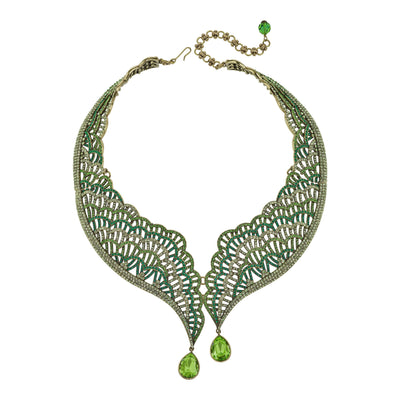 Heidi Daus®"Collar Couturier" Crystal Deco Necklace