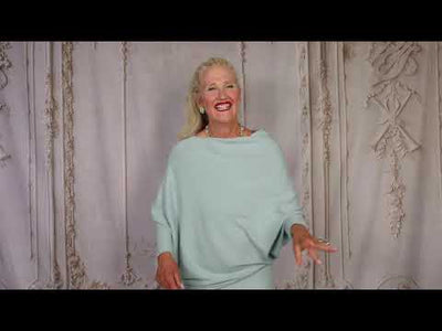 HEIDI DAUS® “New Elegance” Universal Neckline Knit Top