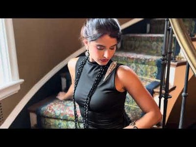 HEIDI DAUS®"Chinois Mystique" Crystal Shou Chinoise Dangle Earrings