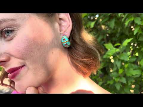 Heidi Daus®"Color Crazy" Enamel Crystal Bangle Deco Bracelet