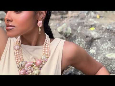 HEIDI DAUS®"Shell-Tastic" Crystal Dangle Shell Earrings