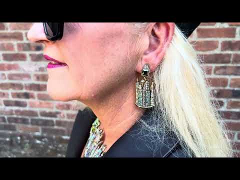 Heidi Daus® "Skyline Drive" Crystal Statement Dangle Earrings