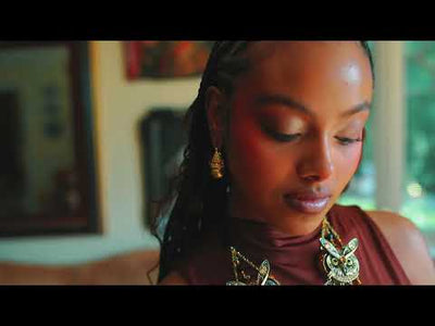 HEIDI DAUS® "It’s Owl Or Nothing" Crystal Owl Statement Necklace