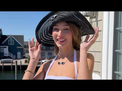 Heidi Daus®"Catch Me, Love Me!" Crystal Sunglasses Necklace