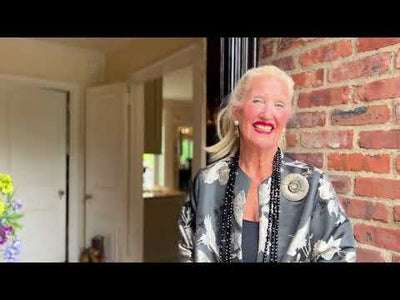 HEIDI DAUS®"Belgian Disc" Art Deco Pin/Brooch