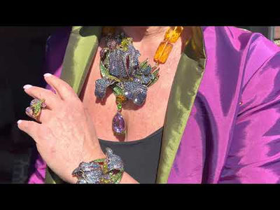 HEIDI DAUS®"Early Bloomer" Crystal Flower Bracelet