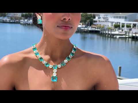 Heidi Daus® "The Golden Age" Crystal Deco Earrings