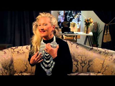 Heidi Daus® "Goddess Of Love" Swarovski Crystal & Pearl Statement Necklace