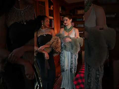 HEIDI DAUS® "Winter Wonderland" Beaded Crystal Snowflake Necklace