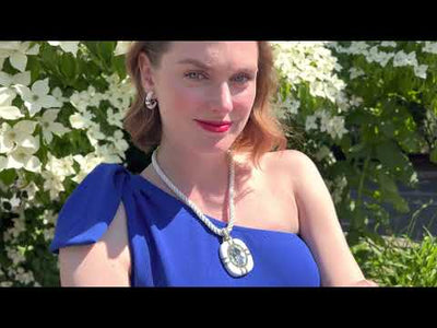 Heidi Daus®"Super Chic" Crystal & Enamel Cord Necklace