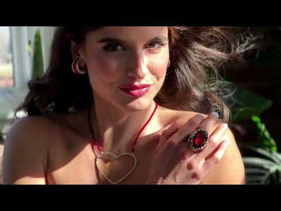Heidi Daus® "Delicate Delight" Beaded Crystal Heart Necklace