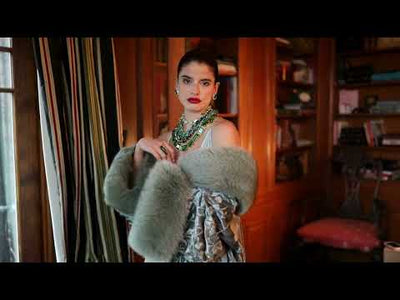 HEIDI DAUS® "Devil Wears Heidi" Crystal Oval Necklace