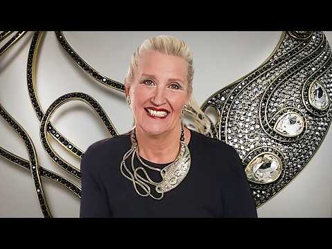 Heidi Daus®"Mid Century Modern" Beaded Crystal Statement Necklace