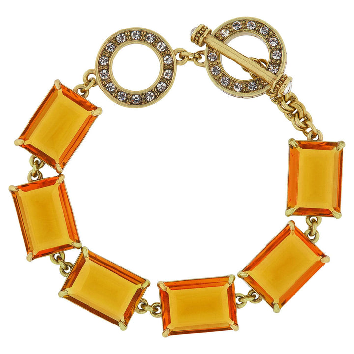 Heidi Daus®"Devil Wears Heidi" Crystal Toggle Bracelet HEIDI DAUS®