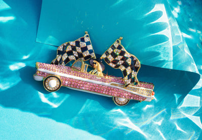 HEIDI DAUS®"Sparkle Powered" Crystal Car Pin