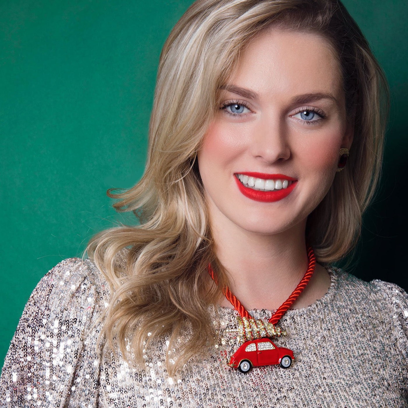 HEIDI DAUS® "Christmas Haul" Crystal & Enamel Holiday Pin HEIDI DAUS®